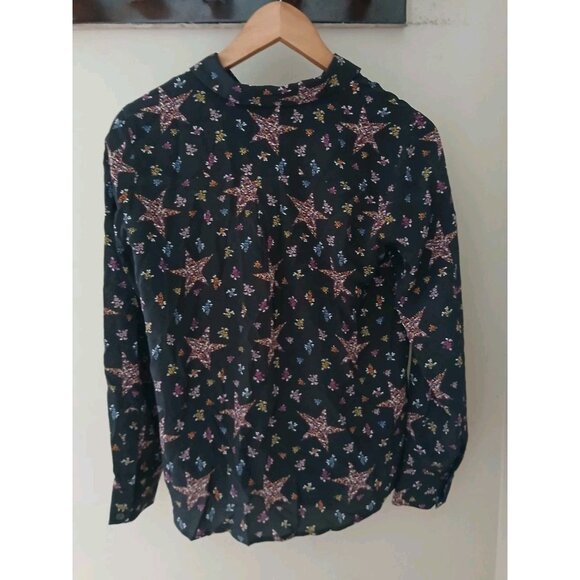 Boden 100% Silk Button Down Blouse - Picture 7 of 9